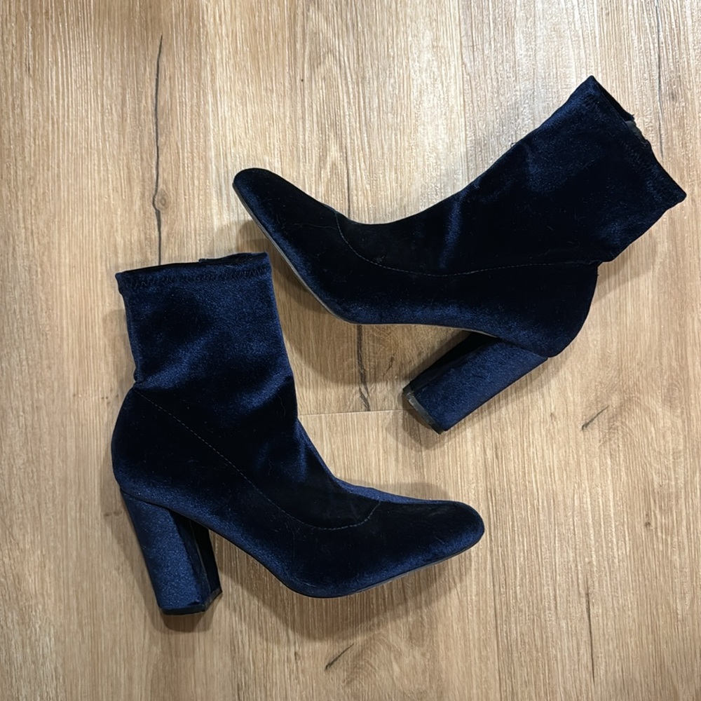 Madden Girl Velvet Boots